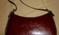Gucci Small Brown Leather Handbag - some wear on the strap. Very cute! I got this at an estate sale so I cannot verify its authenticity, but appears to be the real thing.
PayPal or Google Checkout accepted. I have a 100% seller rating on Ebay (under the