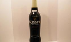 seemystore2 on Ebay!!!! GUINNESS BEER ROTATING LIGHT 24 INCH BOTTLE SIGN LAMP
*BEST VALUE*
Nice gift for any Guinness fan.
Stands 24 1/2" tall, the bottle rotates 360 degrees on top of the base, have a small halogen light inside that lights up the logo.