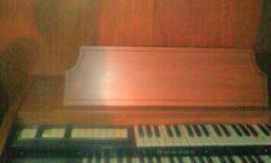 The organ is in excellent condition. Great bargain, bought in 1972 used very little.
