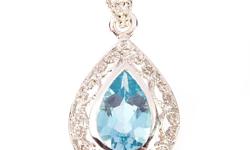 A Drop of Dew
The blue gem is not only something that can be worn with a tight chain but also something that worth your affection on somebody who love to get mesmerized with your elegant view. The beautiful pendant is something that worth your money and