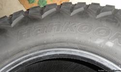 I have 2 Hankook DynaPro MT RT03 used tire for sale, in very good condition.
Size: 37/12.50 R17
Cash only.&nbsp; Call asher 214-796-7215