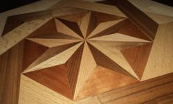 Beautiful Star Medallion in two sizes, 22" or 31",
&nbsp;22"&nbsp; Medallion at $ 200.00 and the 31" Medallion at $225.00
The medallion has Black Walnut , American Cherry, and Red Oak.
If you are interested in this product call -- Thank you.