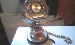 BRAND NEW, H-D DRESS POCKET WATCH WITH DISPLAY STAND