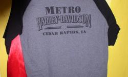Very nearly to new condition. Metro Harley Davidson at Cedar Rapids Iowa and Von Dutch, XL's Thank you for looking!