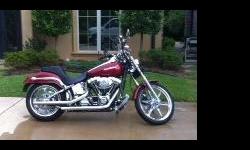 2003 Harley Davidson Deuce Screaming Eagle.&nbsp; Custom paint, Billet wheels, Vance & Hines, chromed out, mini windshield, Metzer tires.&nbsp; 8010 miles.&nbsp; Lived in a garage her whole life ? perfect condition!&nbsp;