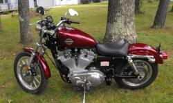 Beautiful 2002 Sportster, has less than 1,300 miles and well taken care of. A must see, lots of chrome.