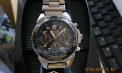 SELDOM USED '2001' HD 'AZ' -78A100 BOLOVA WATCH IN CUSTOM CARRING CASE. REDUCED FROM $425.00