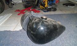 harley gas tanks they are called fat bobs and are&nbsp; 5 gallons they never had gas in them cash or wire transfer only &nbsp;