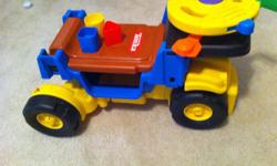 &nbsp;
Normally sells for $85.00 - only asking $60.00
&nbsp;
http://www.amazon.com/Hasbro-Tonka-Wheel-Driver-Ride-On/dp/B000OV7A6C
&nbsp;
&nbsp;
Product Features
3-in-1 dump truck helps toddlers in transition from crawling to walking to riding
Scoops