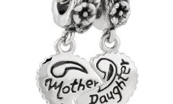 This bead is compatible with Pandora bracelets, and interchangeable with Pandora charms / beads! Made of pewter plated with silver, this bead will stand up beautifully to the test of time and wear. All Pugster beads compatible with Pandora, Biagi,