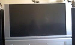 THIS IS A REAL BARGAIN AT THIS PRICE....
SILVER HITACHI 65 INCH PROJECTION TV RARELY USED WITH STAND,
EXCELLENT CONDITION ...
SERIOUS CALLERS ONLY...
CASH ONLY.. NO CHEQUES OR MONEY ORDERS... ASK FOR JOHN..
OR E-MAIL...ITEMS20PLUSMORE@HOTMAIL.COM