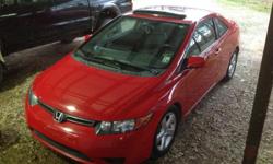 2008 honda civic 2 door coupe with moonroof. 89,650 miles. Runs and looks great. Located 20 miles east of Alexandria.