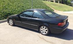 1995 Honda Civic EX
Needs some TLC
240K
Rebuilt Trasnsmission
SI Rims
Front and rear sway bars
Rear control arms
After market air intake and muffler
Yellow fog lights, black housing headlights and side markers
Camber kit
After market radio, 10 inch woofer