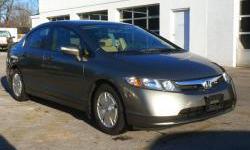 It's a 2008 Honda Civic Hybrid with just over 66K miles. Average mpg is 40 to 45. The exterior is Galaxy Gray Metallic and it's in excellent condition. This car is loaded with power options including navigation and the price is just $11,995.&nbsp;Call me