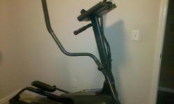 Elliptical trainer for sell. Runs like new, excellent condition.