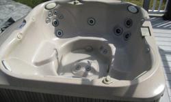 Jacuzzi Premium Spa J-365
Seats 8 people Size 7'6" x 7"
Cabinet color is Coastal gray ---Inside color is Sand
LED underwater lighting with lighted waterfall
40 amp GFI outdoor breaker included
Owners manual included
New Hardcover ($450) and filters