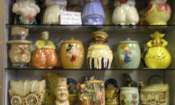We have a HUGE Antique Cookie Jar collection for sale!!! For more information, Call 1-631-648-9371. Ask for Matt!!!!!