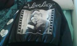 Im selling an I love lucy leather jacket XL its in GREAT condition, only been worn once.
