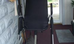 Inversion table originally from Dick's Sporting goods. Excelent condition. 724-433-7813