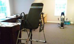 inversion table. Great for stretching out, when you have problems with your back