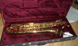 This saxaphone is in like new condition. Played very few times and comes with hard case. Sold new for appx $4200.00.
Buyer pays shipping or pick up locally.