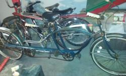 1962 jc Higgins tandem bike. One speed coaster breaks. New back rim. $120.00 cash rides it away. Sorry no checks. And no shipping. Local sale and pick up in South salem Oregon.
