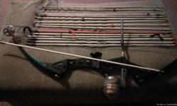 I have a Jennings speed star bow fishing bow with 15 arrows and 3 extra muzzy tips for 300