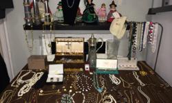 Tons of Vintage Jewelry that are unique, one of a kind pieces.&nbsp;
You aren't going to find this stuff anywhere else.
Manny of these pieces date back to the mid and early 1900s, others from the 60's, 70's, and 80's.
&nbsp;