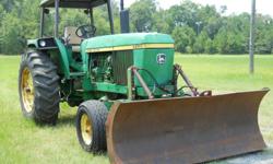 Manufacturer JOHN DEERE
Model 4230
Serial Number 024810R
Condition Used
Horsepower 100
Drive 2WD
Quad Range
Weight: 9,242
