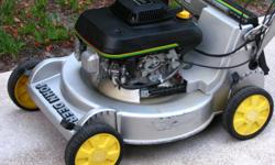 JOHN DEERE 14SE
COMMERCIAL 21" MOWER,ELECTRIC START,KAWASAKI FC150V ENGINE,CAST ALUMINUM DECK,BBC(BLADE CLUTCH),5-SPEED,FULLY SERVICED,NEAR MINT CONDITION,RUNS,CUTS & LOOKS EXCELLENT,MULCH PLUG,GRASS CATCHER & BATTERY CHARGER INCLUDED,$275
(727)569-7445