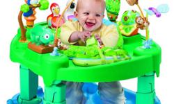 -Playmat, ExerSaucer and Activity Table in one for extended usage as child grows
-Variety of age-appropriate toys and fun music help baby achieve 10 developmental milestones such as fine motor skills, object exploration, tactile development and more