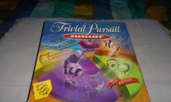 Junior Trivial Pursuit board game 5th edition,Contents:Gameboard,200 question and answer cards,4 tokins,24 scoring wedges,1 die1200 multiple-choice questions.By Hasbro.In good condition