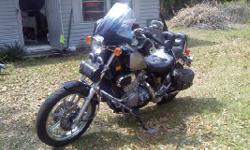 Kawasaki Vulcan-S, good condition, Saddle bags, Windshield, Custom pipes & more&nbsp;50+MPG Leather Motorcycle jacket included