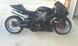 MUST SELL:
Im selling my 2006 kawasaki ZX10R. Im deploying and want to sell ASAP, alot of time and money was put in this bike I love it but its time to move on. This bike was bought brand new and and im the only owner.
Bike has 13,000 miles on it and has