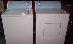 Washer and Dryer are only 3 years old in great shape . I went out and bought a new set of washer and dryer. Also Kenmore's. If interrested email me a rush49erfan@yahoo.com