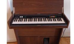 I have a single keyboard organ in walnut cabnet in very good shape...reason for selling not being used and taking up room......Comes from a clean home, no pets, non-smoking.......Price negotiable...