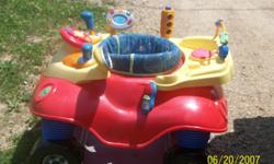 kids bouncher works good and the toys on it allso works asking $30 dollars, call --