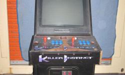 KILLER INSTINCT ARCADE GAME Original factory edition. Bought it in 1993 and placed it in the family fast food restaurant for 7 years. Moved it to the house and then into storage. Still all original plays good for a money maker or for home use.