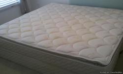 Spring Air King Matress and Box Spring, Good Condition - 3 years old.
