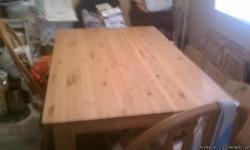 Light oak kitchen table 4 chairs very good condition see pictures below
we dont deliver
for more information you can call me or text me at 480-619-7848 ask for Bobby