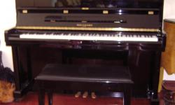 Black Laquer Piano in excellent condition. Email questions to langley@naples.net or to schedule time to see. Cash payment when picked up. Located in Naples, Florida.