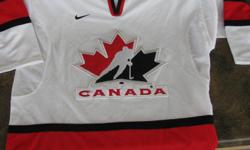 KW88 Niki Team ? New Canada Hockey Jersey
New without tags Canada Hockey Jersey
Large
Please note: no trades will be considered. All items are described in detail to the best of my ability and knowledge. All sales final & items sold as is. What is listed