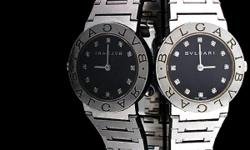 See Item at ONCE UPON A DIAMOND @ 6112 Line Avenue in Shreveport, LA 71106 across from Superior Grill or call to inquire at ...&nbsp; LOTS MORE TO SEE
Ladies Bvlgari Bvlgari Quartz BB 26 SS Stainless Steel 26MM Black Diamond Dial Wristwatch
Total Gram