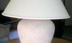 This Lamp is Basically Brand New.
Is in great shape.There is absolutely nothing wrong with the lamp.Works Great.
I am needing to get rid of this lamp because I moved into a small house and have no room for this Lamp.
Please Email me or Phone if you have