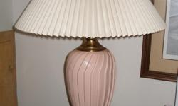 Two living room lamps.&nbsp; 30 inches tall