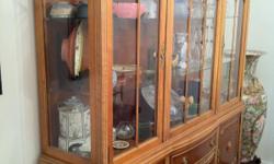 Painted wood Armoirs, China cabinet, Granite consols, large mirrors, TVs, paintings (high end), dining table and chairs, antique cabinets, speakers, etc.