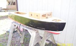 very large rc project boat over 5 feet long. no time for hobbies,