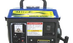 Item Description
LIGHT-WEIGHT GASOLINE GENERATOR FOR PORTABLE POWER! ?This Segma 2 Horsepower 1250 Watt generator is one of the most reliable portable gasoline generators available. ?We've never had any warranty claims or reports from any customers having
