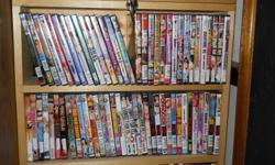 MANY LIKE NEW 1000 DVDS TO CHOOSE FROM .
VERY GOOD MOVIES,
AND A LOT OF ADULT MAGAZINES IN EXC. COND. ( $2 EACH )