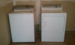 &nbsp;
I am selling both GE Appliance washer and dryer at the price of $900.00 or O.B.O. I bought them both brand new and only used them for 5 months. I am selling them because the apartment I moved into already had a washer and dryer installed. The